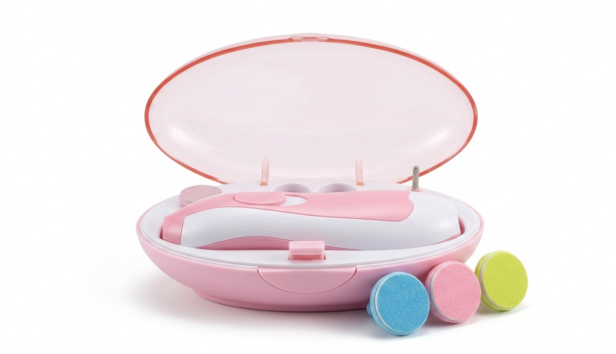 Baby Electric Nail Trimmer – Safe Anti-Scratch Nail Care for Newborns & Infants